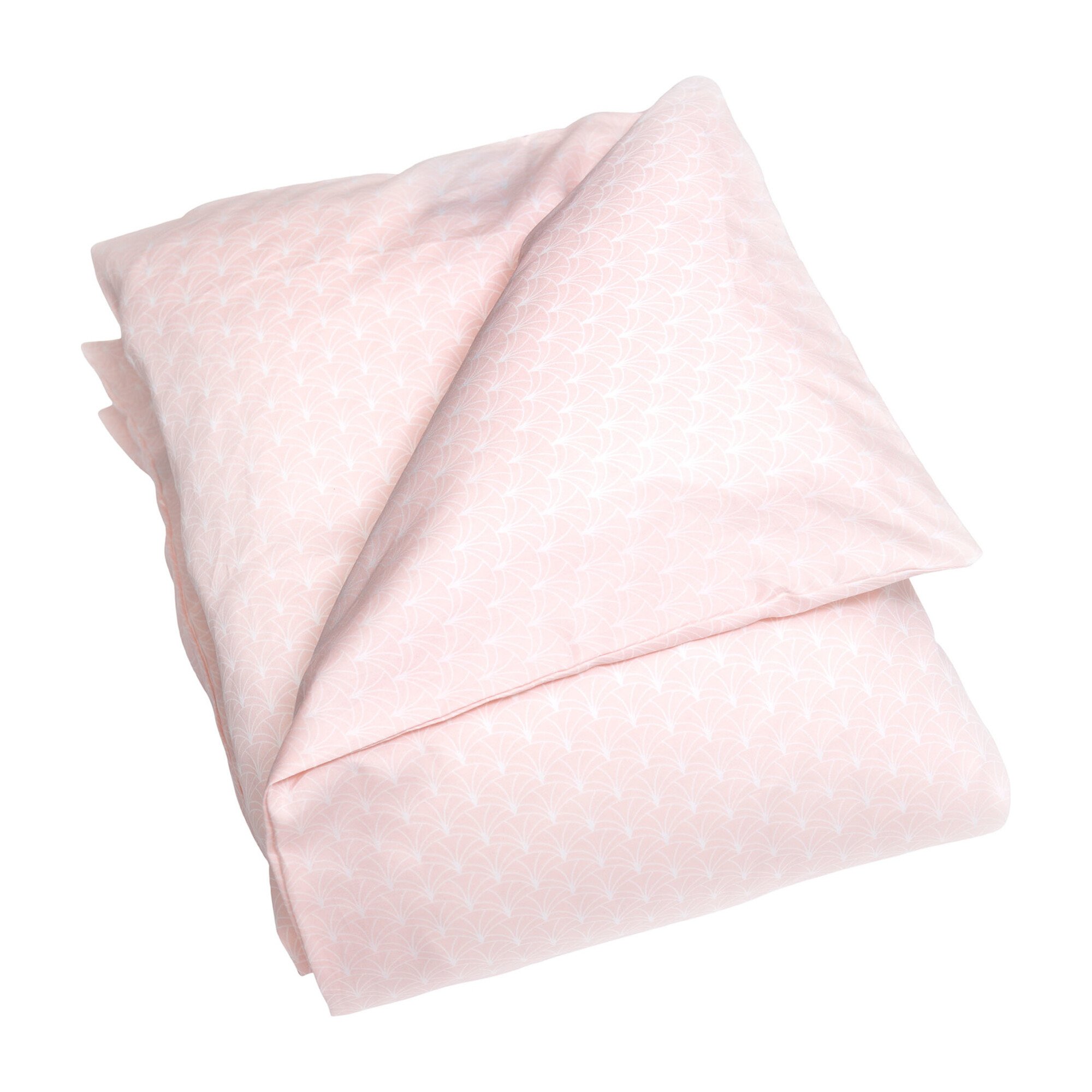 Under the Arches Baby Duvet Set, Pink