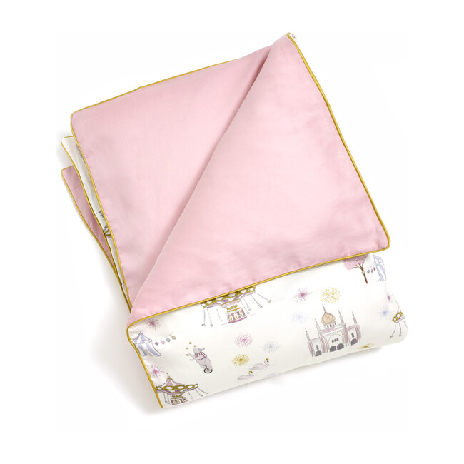 *Exclusive* Adventures in Wonderland Baby Duvet Set, Rose