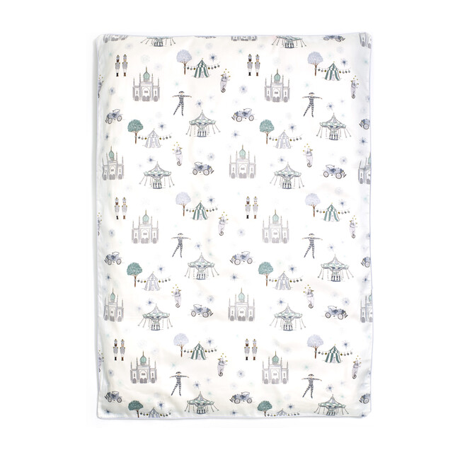 *Exclusive* Adventures in Wonderland Baby Duvet Set, Aqua