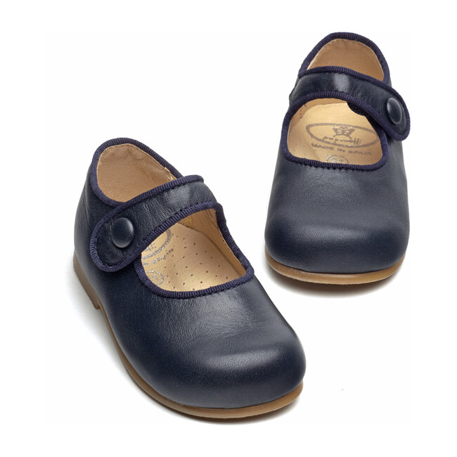 Catalina Mary Jane, Navy Leather