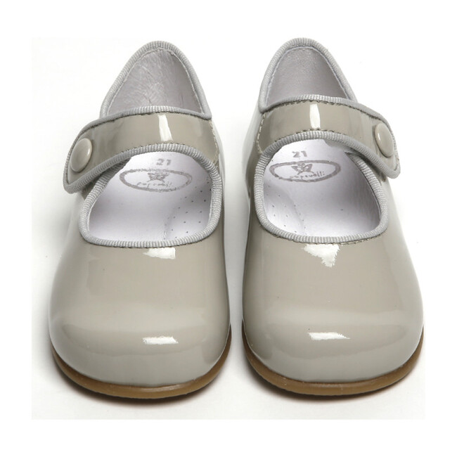 Catalina Mary Jane, Dove Grey Patent