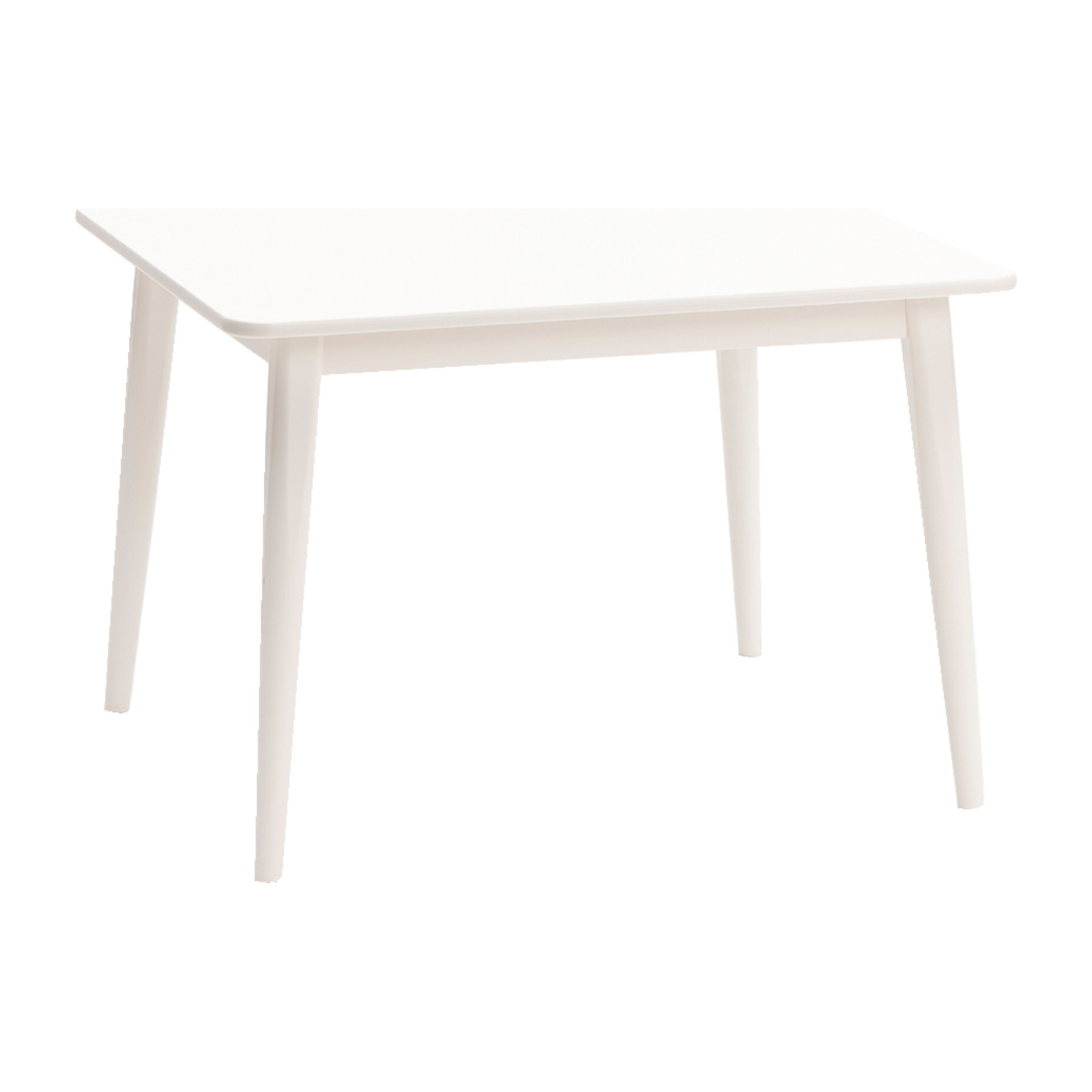 Crescent Table, White