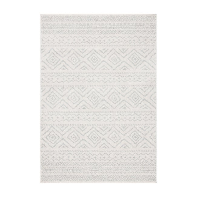 Tulum Aidy Rug, Light Grey