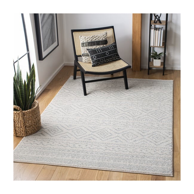 Tulum Aidy Rug, Light Grey