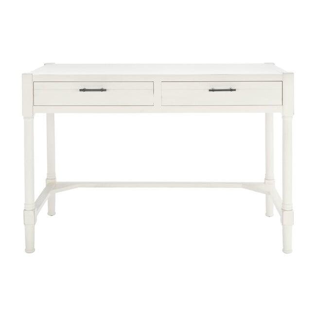 Filbert Writing Desk, Distressed White