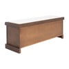 Landers 3-Drawer Cushion Storage Bench, Brown - Accent Seating - 4