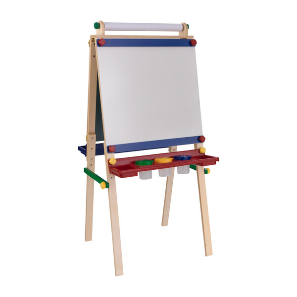 Artist Easel with Paper Roll, Primary - KidKraft Arts & Crafts | Maisonette