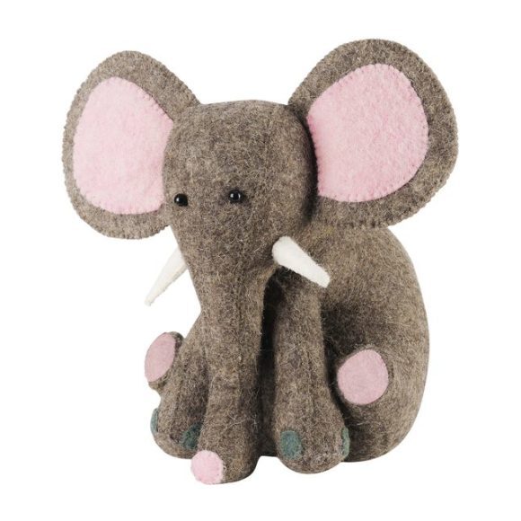 Elephant Door Stop, Pink