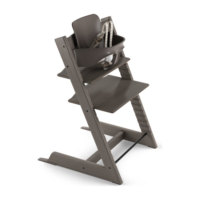 Tripp Trapp® High Chair (includes Tripp Trapp® + Baby set), Hazy Grey