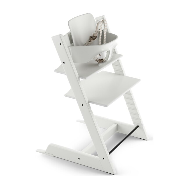 Tripp Trapp® High Chair (includes Tripp Trapp® + Baby set), White