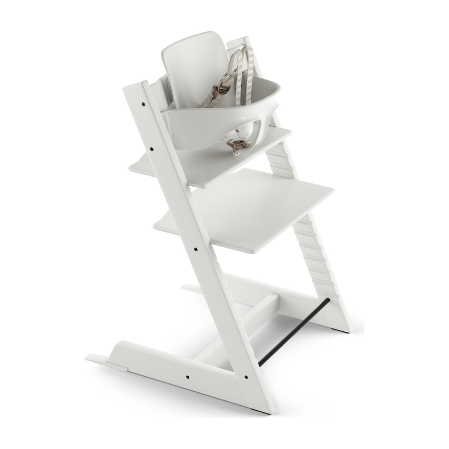 Tripp Trapp® High Chair (includes Tripp Trapp® + Baby set), White