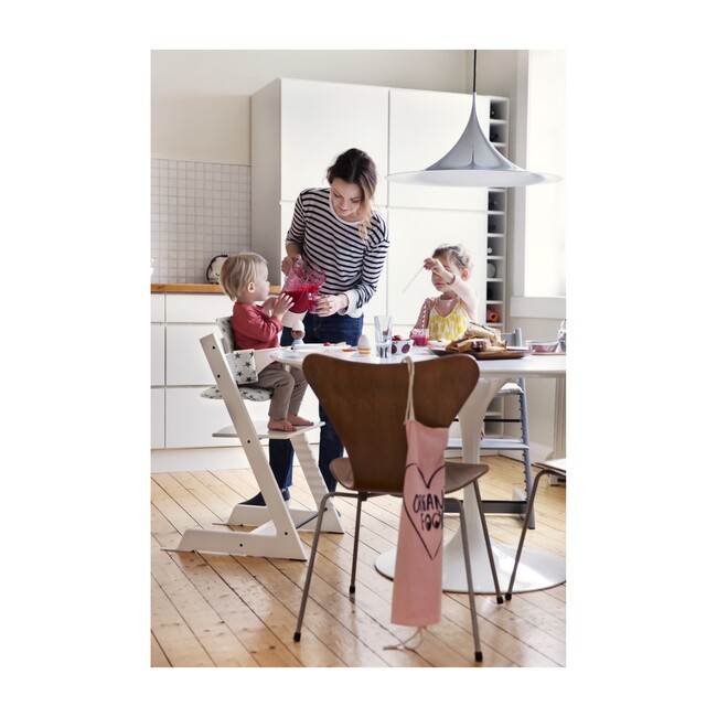 Tripp Trapp® High Chair (includes Tripp Trapp® + Baby set), White