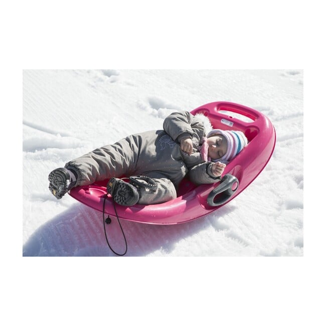 Snow Flipper Sled, Pink/Anthracite