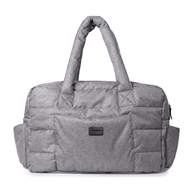 Soho Diaper Satchel, Heather Grey