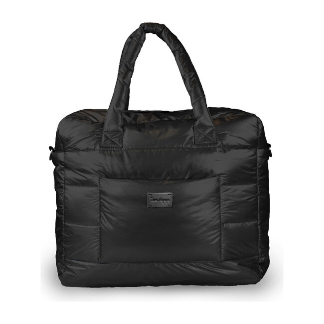 Plaza Weekender Diaper Bag, Black