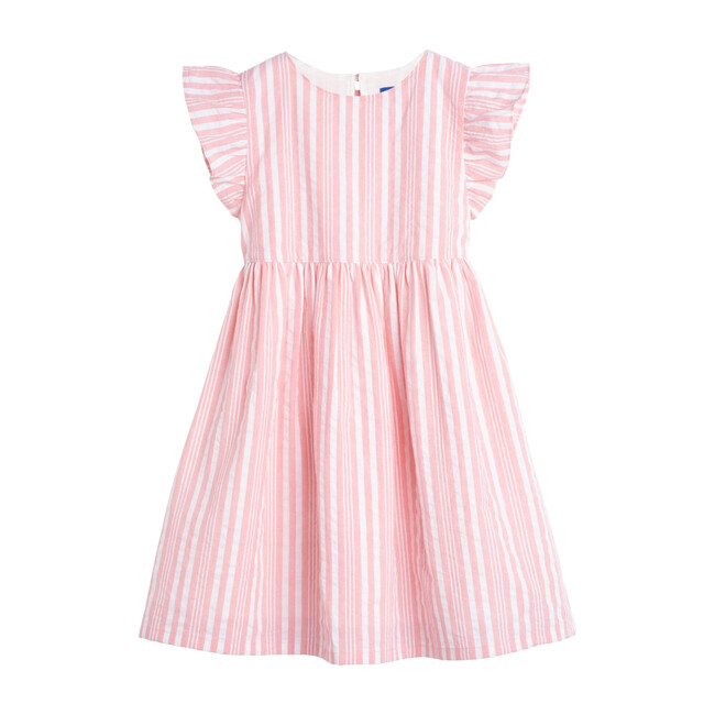 Lottie Dress, Candy Pink Stripe