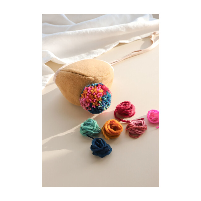 *Exclusive* Holiday Party Pom Bonnet