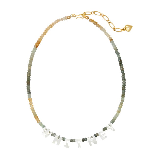 Say My Name Necklace, Beryl Ombre