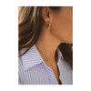 Pinkie Swear Hoops, Lilac - Earrings - 2