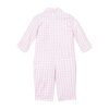 Pink Gingham Romper