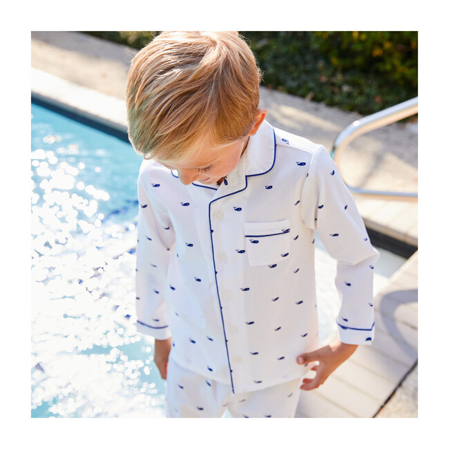 Pajama Set, Whales