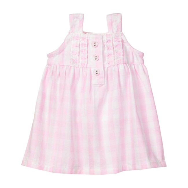 Pink Gingham Doll Nightgown