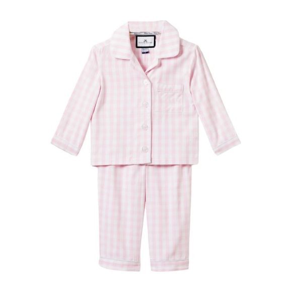 Pink Gingham Pajamas