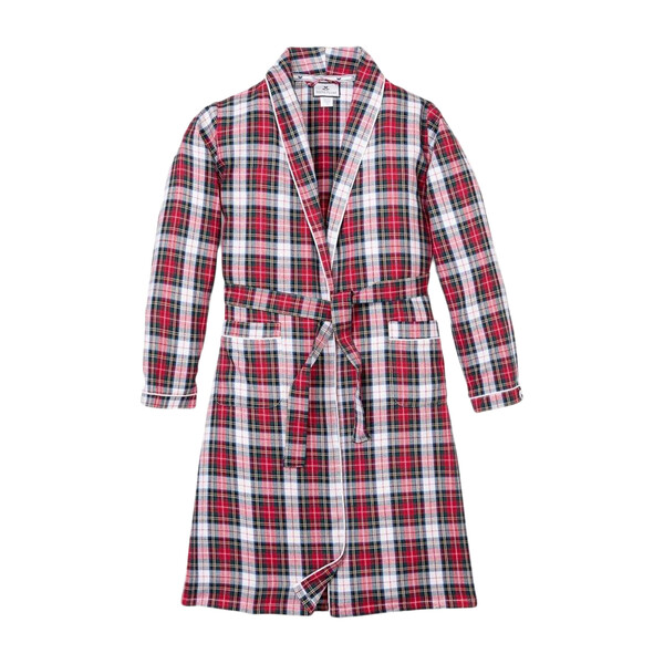 Red Tartan Robe - Home Bath & Beauty Robes & Slippers - Maisonette