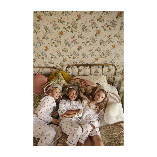 Girl's Scarlett Nightgown, Merry Menagerie