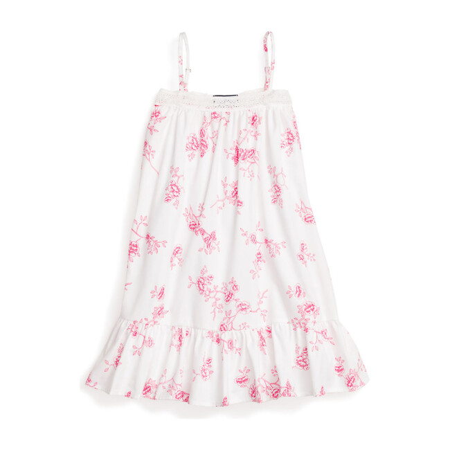 Floral Lily Nightgown, English Rose - Petite Plume Sleepwear | Maisonette