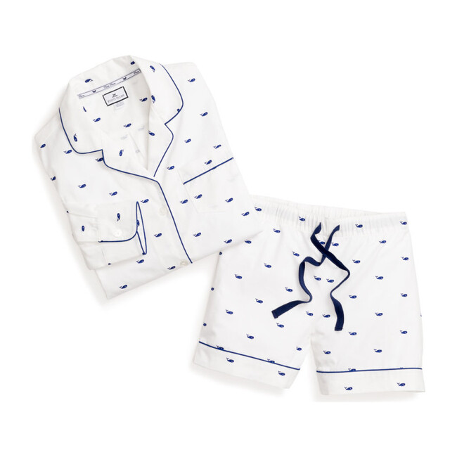 Women's Long-Short Set, Whales