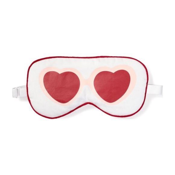 *Exclusive* Adult Heart-Shaped Sunnies Eye Mask - Pajamas - 1