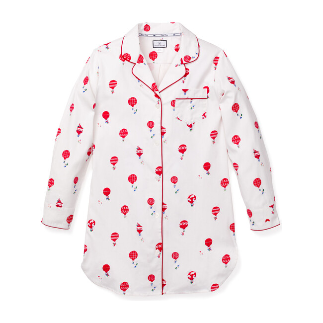 *Exclusive* Womens Holiday Hot Air Balloon Nightshirt