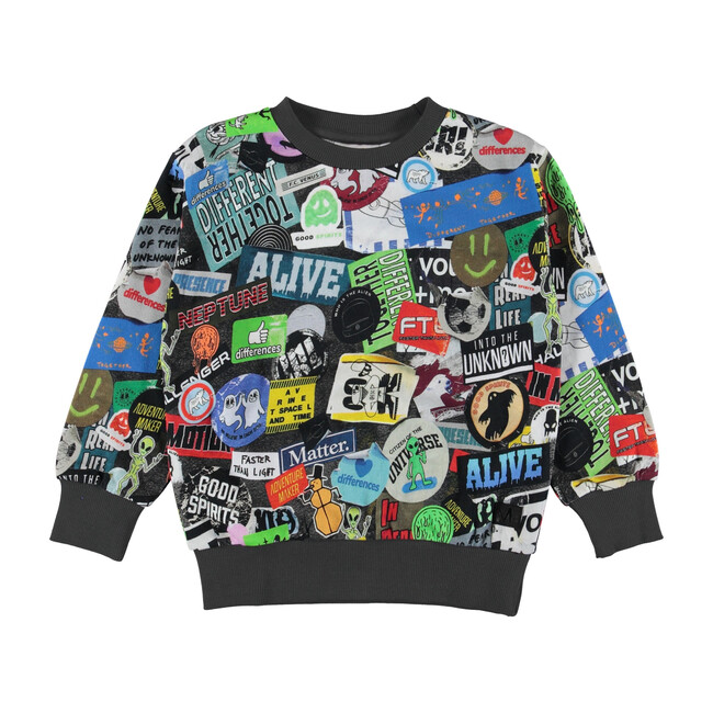 Mik Stickers Sweatshirt - Sweatshirts - 1