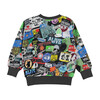 Mik Stickers Sweatshirt - Sweatshirts - 2