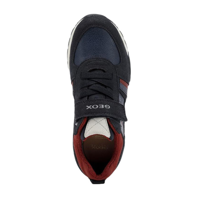 Alfier Sneaker, Navy & Red