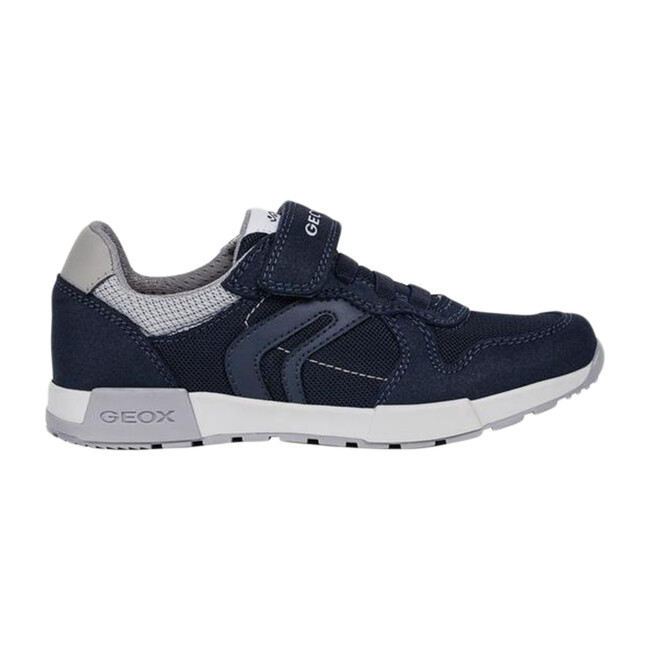 Junior Alfier Sneakers, Navy & Grey