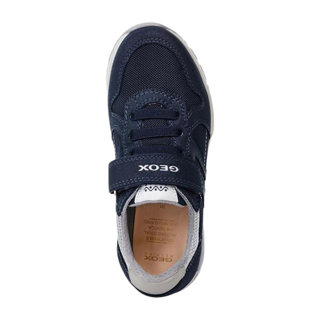 Junior Alfier Sneakers, Navy & Grey