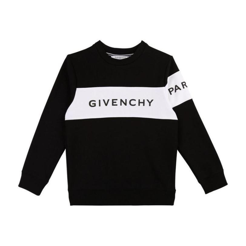 Logo Sweatshirt, Black - Sweatshirts - 1
