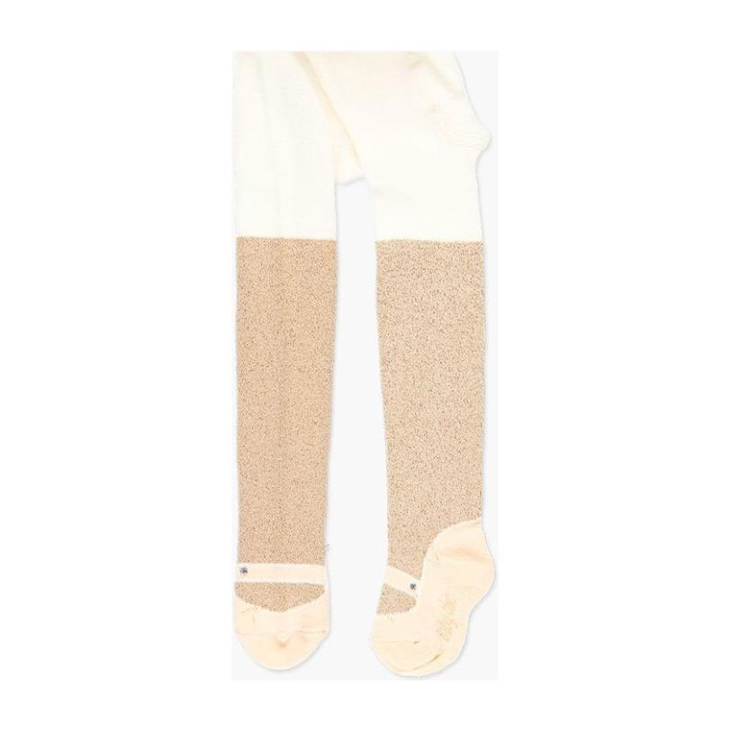 Thick Tights, Beige Kids Girl Accessories Tights & Socks