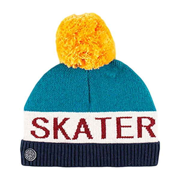 Skater Knitted Hat, Grey Boboli Hats & Mittens