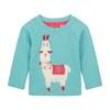 Hisabelle Melee With a Lama Sweater, Green - Sweaters - 1 - thumbnail