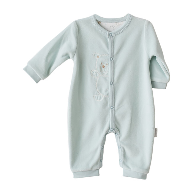 Soft Velvet Bodysuit, Green