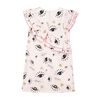 Satin Iconic Eyes Print Dress, Pink - Dresses - 2