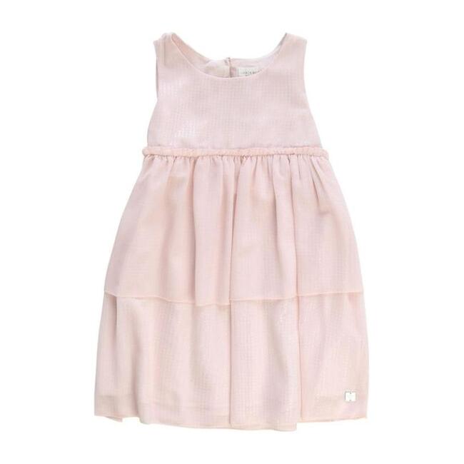 Ruffle Dress, Pale Pink