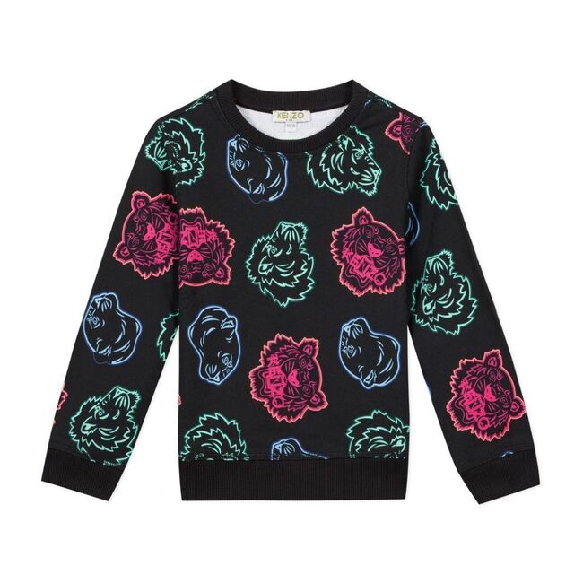 tiger print sweatshirt