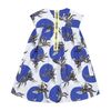 Polka Dot Phoenix Dress, White - Dresses - 2
