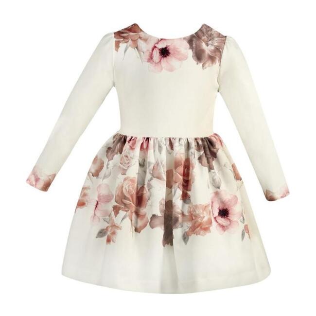Floral Dress, Pink - Dresses - 1