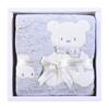 Knitted Blanket, Gray - Blankets - 2