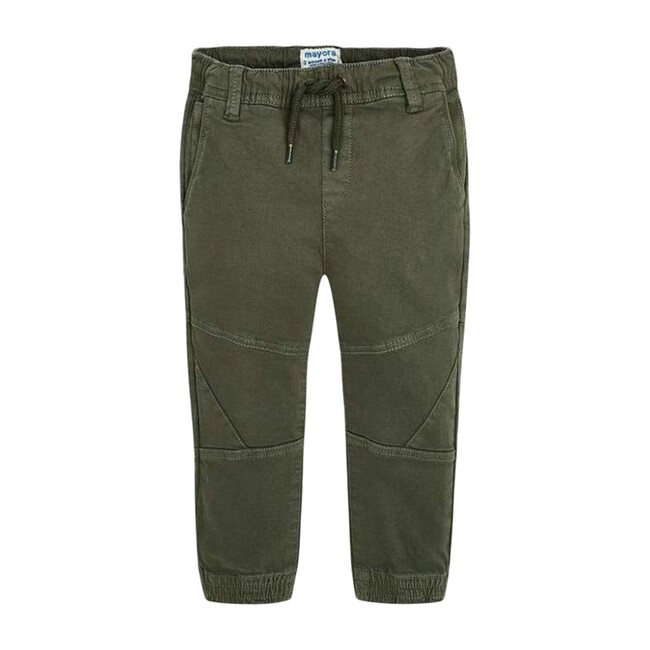 Jogger Pants, Olive Green - Mayoral Pants | Maisonette